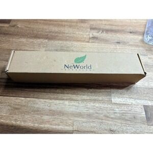 NeWorld Technology 4-Pack Bamboo Toothbrushes + 2 Natural Bamboo Holders | NIB